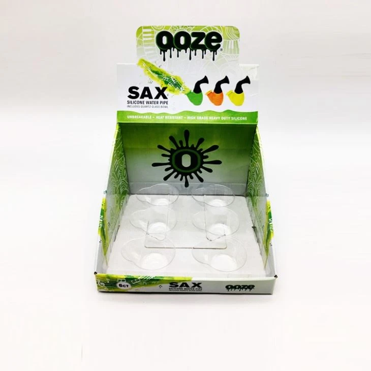 Embossing,Stamping,UV Coating Printed Cardboard Retail Display Box For Snacks