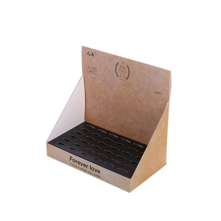 Free New Custom Design High Quality Promotion Recyclable Paper Display Box