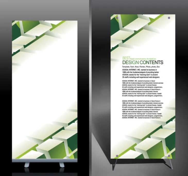 Advertising Aluminum Mini Roll Up Banner