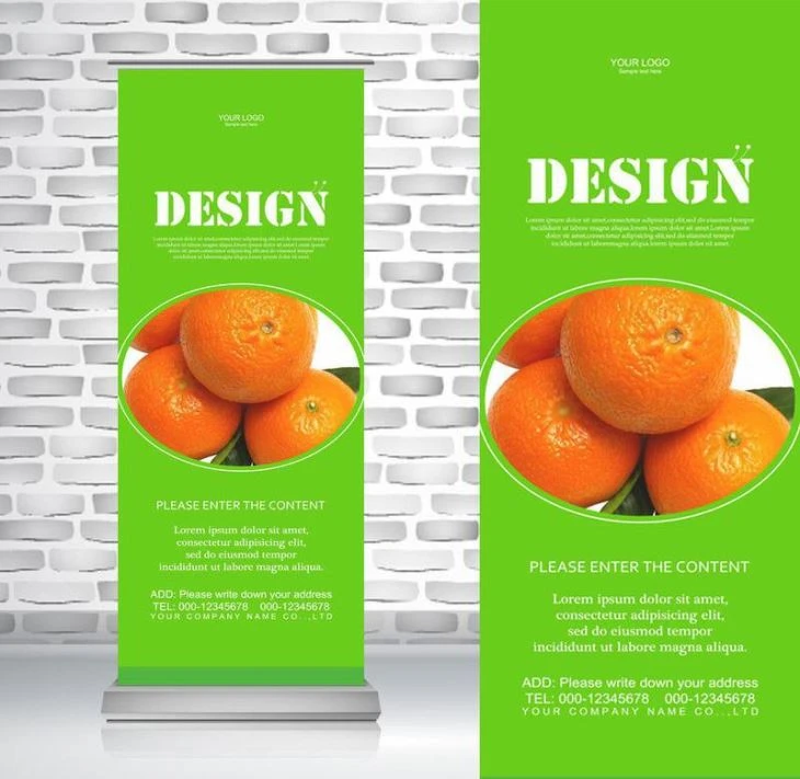 Advertising Aluminum Mini Roll Up Banner