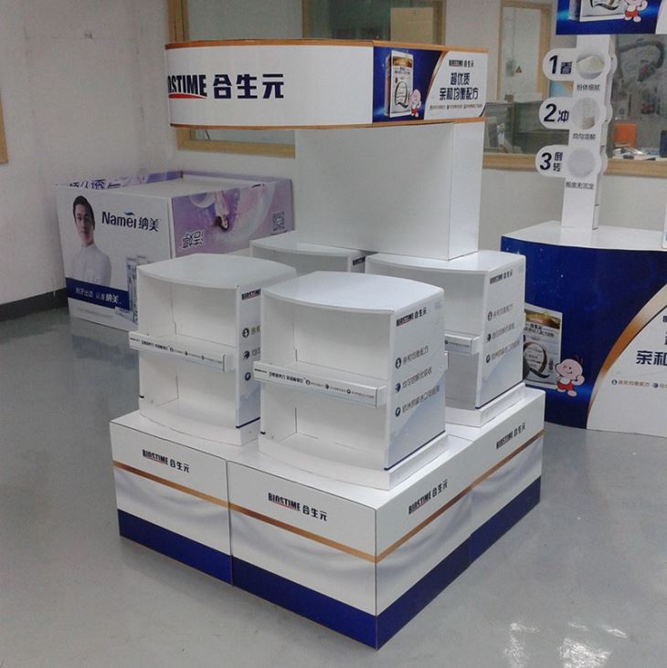 Rigid Cardboard Display Stand